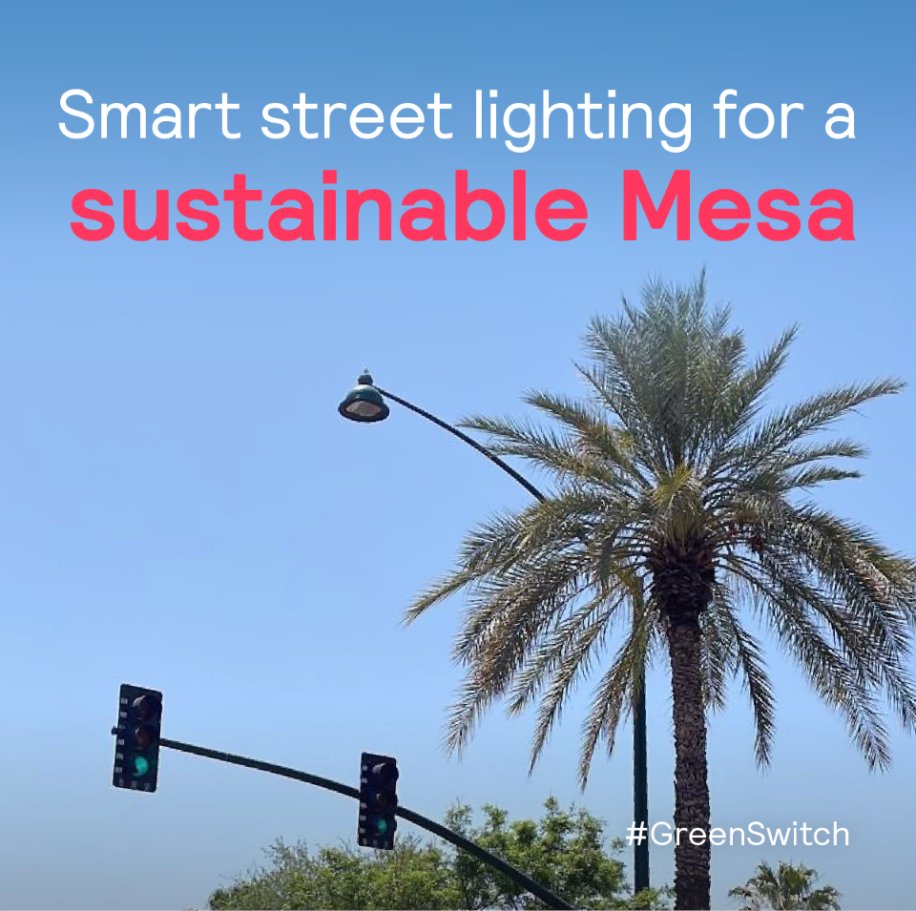 MartineMK's tweet image. The city of Mesa viewed smart street lighting as the starting point for building a smart and #sustainable city. 

Learn more about the role of #ConnectedLEDLighting in this white paper from @SmartCitiesW 👇 signify.com/global/sustain…

#GreenSwitch #ClimateAction #aSignifyBrand