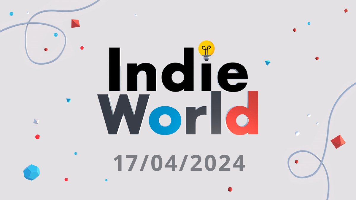 Nuovo #IndieWorld in arrivo! 💡 Sintonizzati alle 16:00 di domani, mercoledì 17/04, per circa 20 minuti di annunci e aggiornamenti sui giochi indie in arrivo su #NintendoSwitch nel 2024. Segui la diretta qui: ntdo.com/60154Ftyt