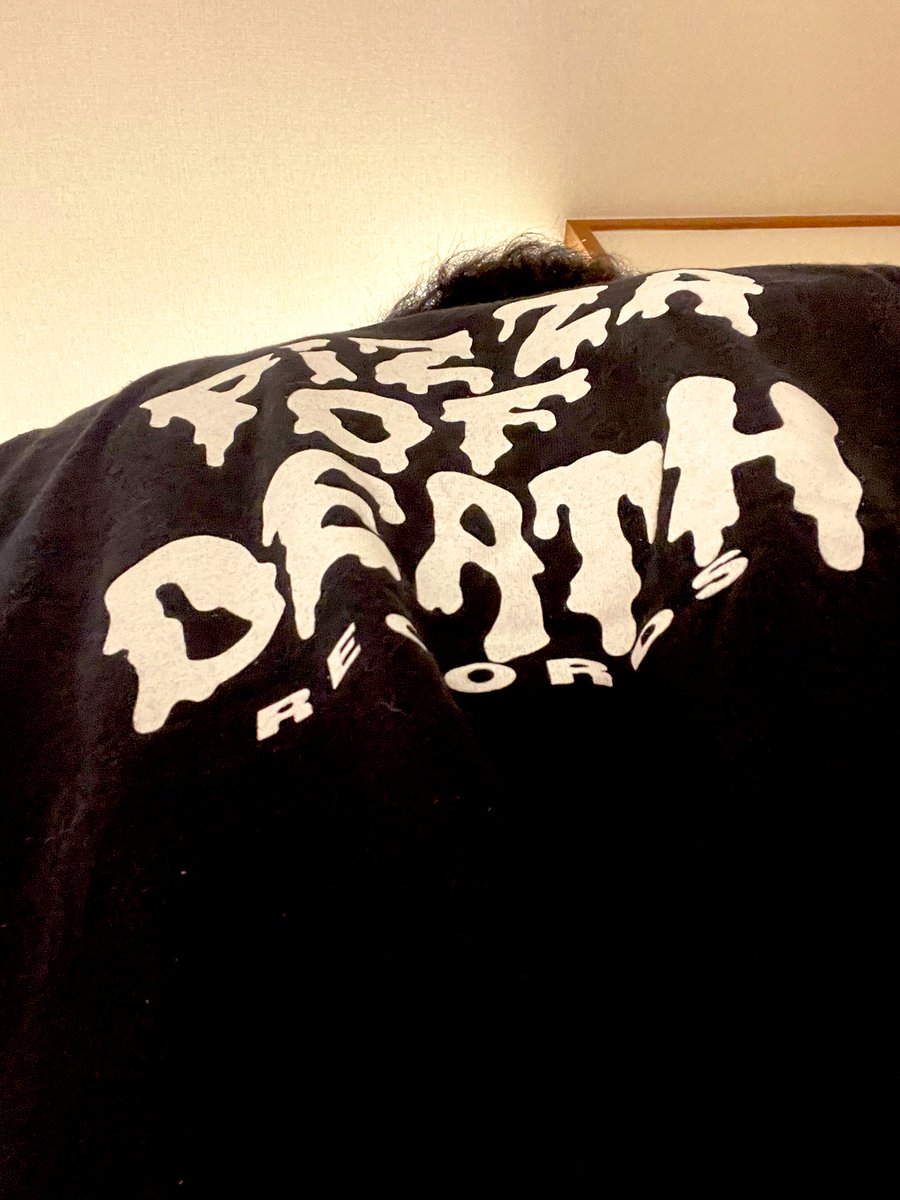 今日の部屋Tee
#KenYokoyama 
#pizzaofdeath
#部屋Tee