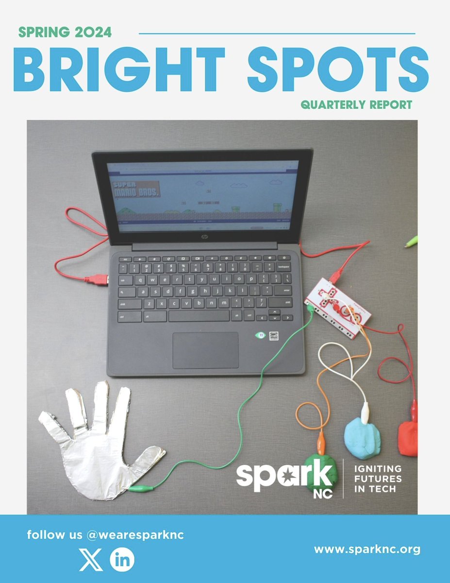 Just released - SparkNC Bright Spots report ✨⬇️ bit.ly/sparkncbrights…