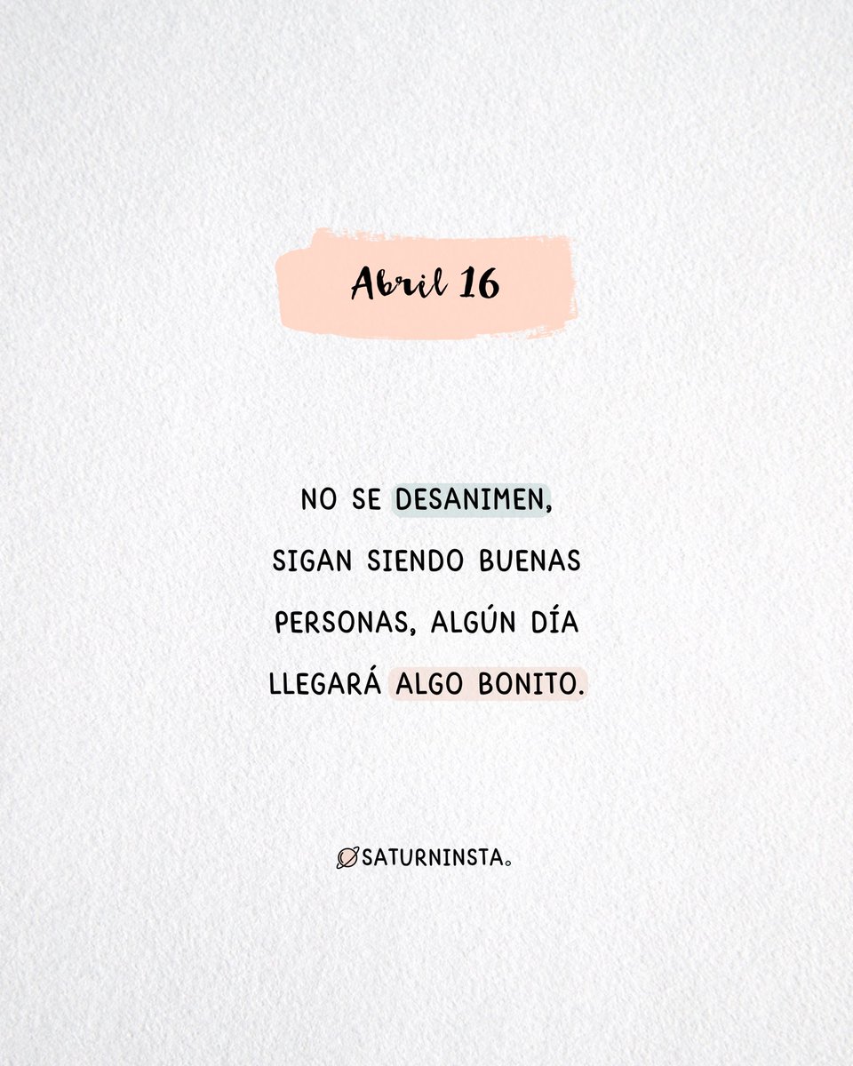 saturninsta's tweet photo. Martes 16 ✨ https://t.co/NxLpivHtW8