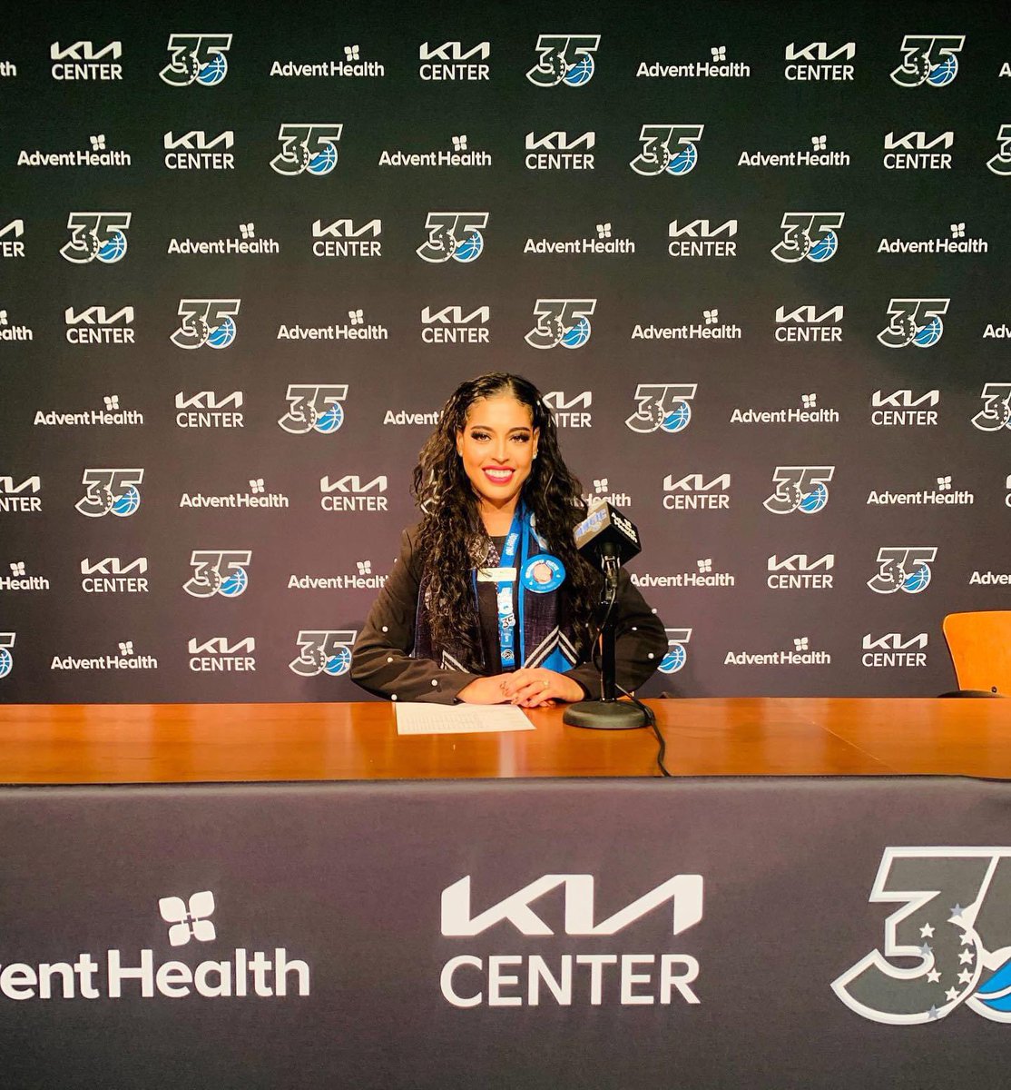 Shoutout to all the amazing Orlando Magic fans for bringing the energy and support as we head into the playoffs! Your passion fuels our drive on the court. Let’s keep rocking it together!

#MagicNation 🏀💫 #mimimala #employeeoftheyear #press #conference #media 
@orlandomagic