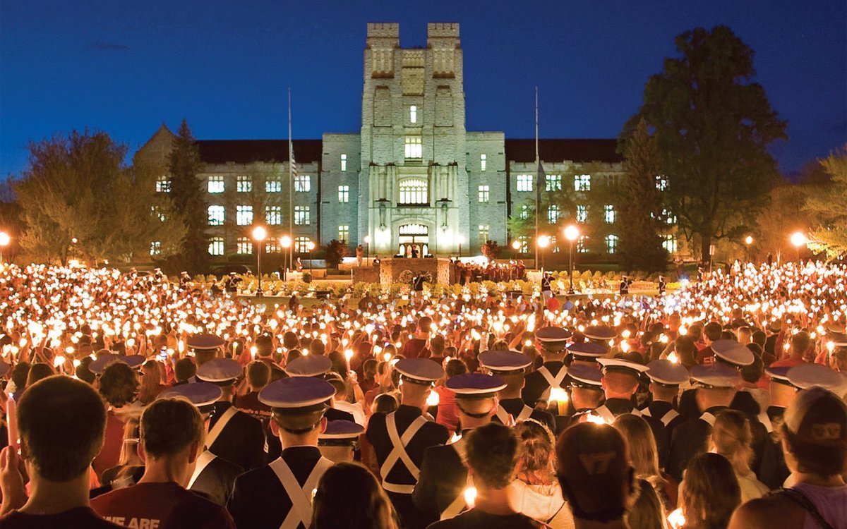 17 years ago, 32 of my fellow Hokies lost their lives and 17 more were wounded in the deadliest school shooting our country’s ever seen. Countless lives were changed forever that day in Blacksburg. We will #neVerforgeT . We will prevail. We are Virginia Tech. #VTWeRemember