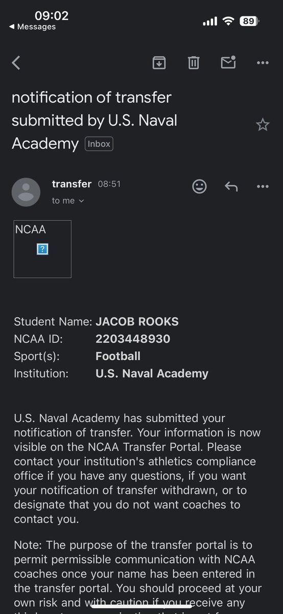 jarooks7's tweet photo. I’m entering the transfer portal with 3 years of eligibility.
5’10 Cornerback/Nickel
ANTIGUNNER
NCAA ID: 2203448930 https://t.co/UrH4k5TfQO