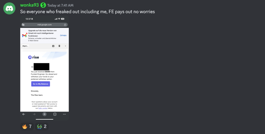 FundedEngineerE's tweet photo. Más pagos compartidos por nuestros traders en el Discord de #FundedEngineer 🤝 https://t.co/9DqDCNl6pR
