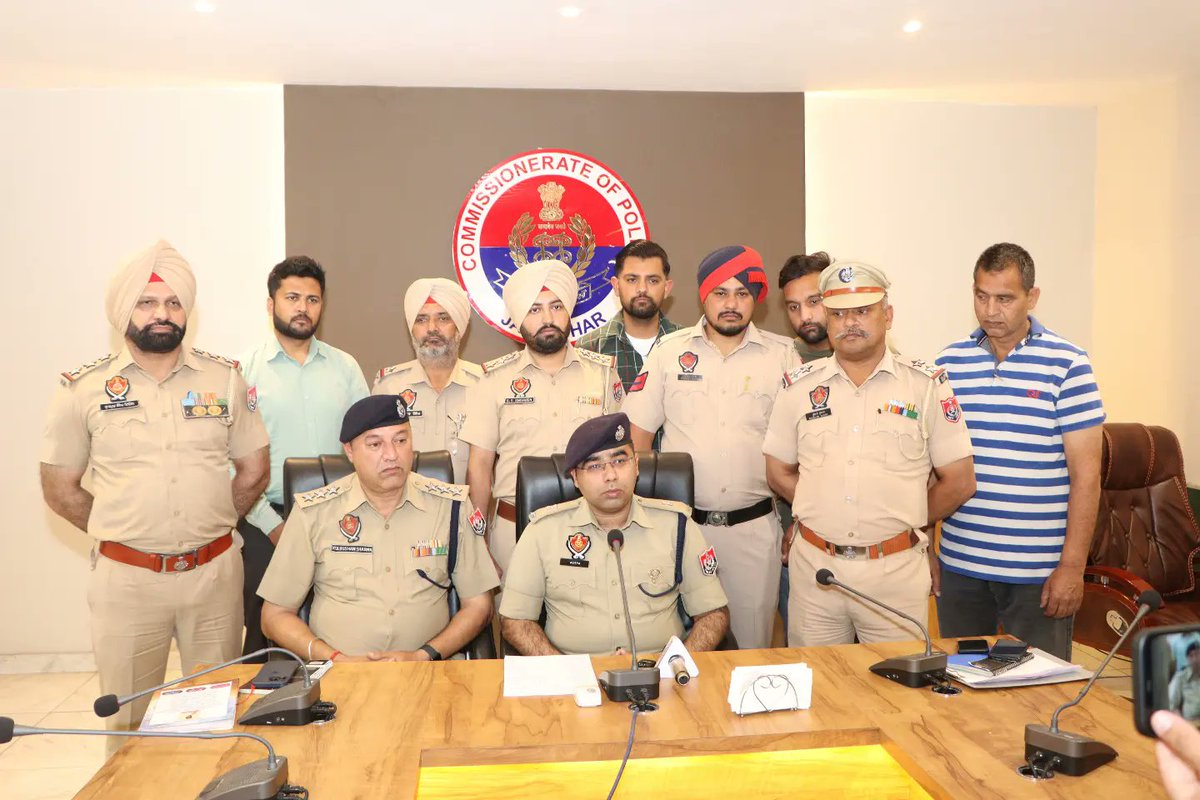 Commissionerate #Police Jalandhar displayed remarkable efficiency by resolving a youth's murder case within a mere 24 hours.