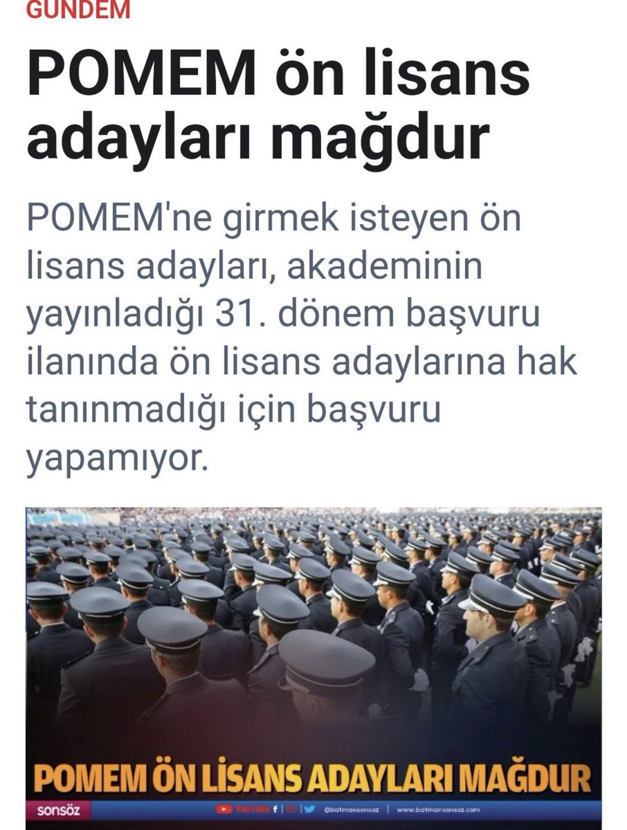NagihanUys2596's tweet photo. @MTanal @AliYerlikaya 
#pomemonlisans

Sayın Bakanım 31.dönem pomem alımlarında önlisans mağduriyetimiz 1995 doğumlu olan bizleri daha da mağdur duruma sürüklemektir. Biz önlisans adayları olarak sadece hakkımız olan kontenjanı istiyoruz. https://t.co/kszW6socrW