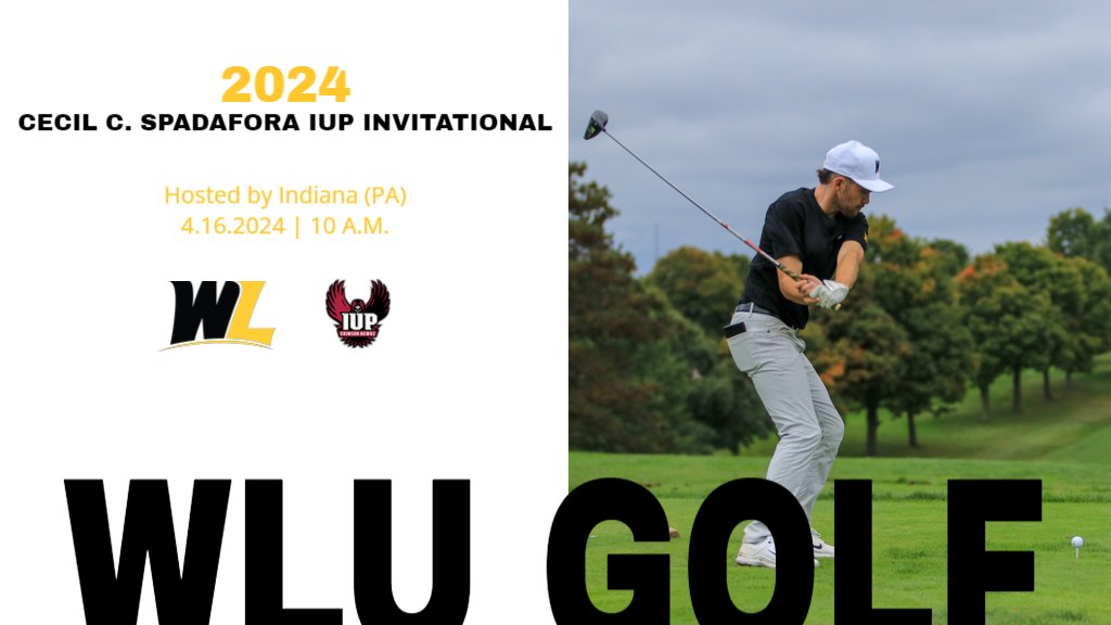 WLathletics's tweet photo. MEET DAY‼️

@WLU_Golf at Cecil C. Spadafora IUP Invitational

📅 - 4.16.2024
⏰ - 10 A.M.
📄 - https://t.co/kaCN0sTERx
📊 - https://t.co/AvHsUSMgHj
📍 - Indiana, Pennsylvania (Indiana Country Club)

#GoWLU | #TopperNation https://t.co/jwclp1ZnRf