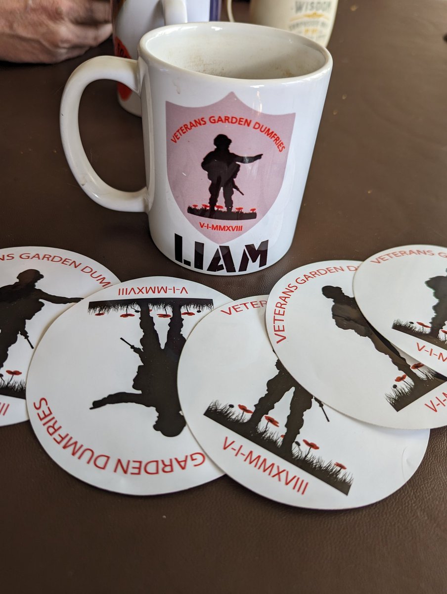 Plenty of merchandise with our logo on available from @Thevetsgard18. 

Proudly display it on your car or get a mug to show off at work to raise awareness. 

And while you're at it, give a like share and follow. 

#letsgrowtogether #veterans #Garden #charity