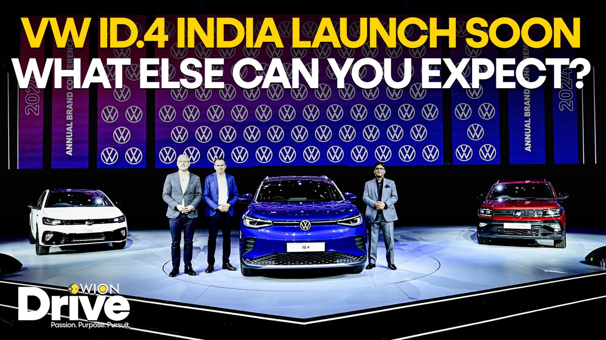WIONDrive's tweet photo. We chat with Ashish Gupta, Brand Director, @volkswagenindia, about the ID.4 EV's India launch and much more during the #Volkswagen Annual Brand Conference 2024 👉 https://t.co/c7oLHPrfVv https://t.co/riGErAK1zZ