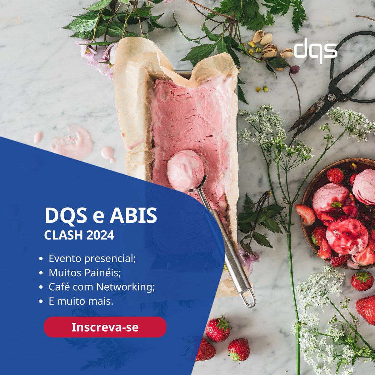 DQSdoBrasil's tweet photo. 🍨 A contagem regressiva para o CLASH 2024 já começou!🚨

Para aqueles que ainda não garantiram seus ingressos, a hora de agir é AGORA! Não perca a oportunidade.

Garanta já o seu lugar no CLASH 2024🔒

Acesse: https://t.co/1Alwta0d8M 

#ABIS #CLASH2024 #DQS #Networking https://t.co/WI9BjtNoTJ