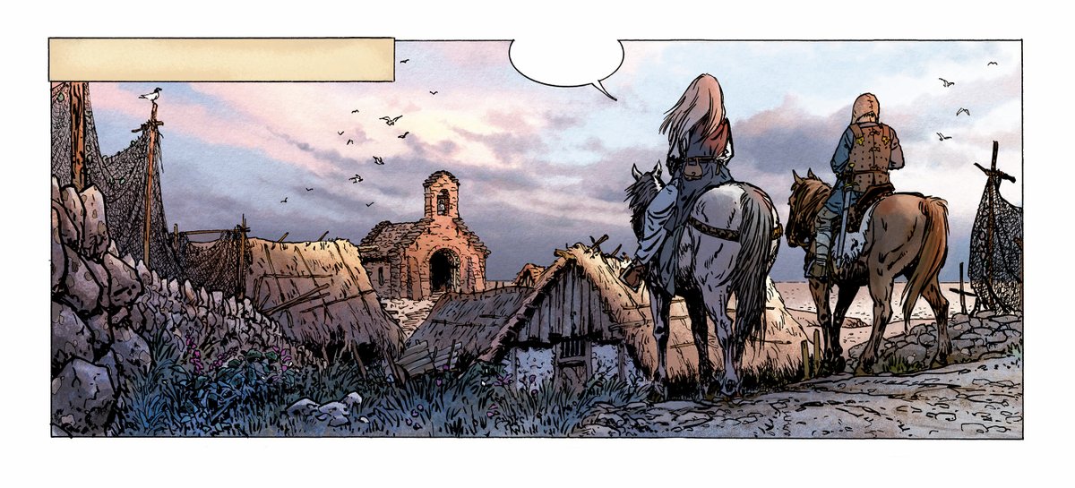 Un petit matin sur la Complainte des Landes perdues ... 
Avec Jean Dufaux et Paul Teng en fin d'année aux <a href="/EditionsDargaud/">Editions Dargaud</a>