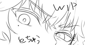 (要望と描きたい気持ちがあったので)かいてる この表情すごい好きなんよな 