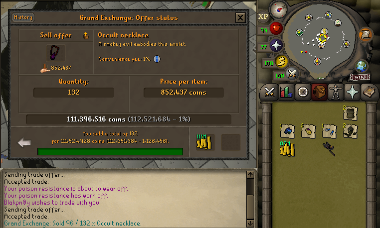 Occult nerfed from 10% to 4% Magic damage sad no 200 occult stack :/