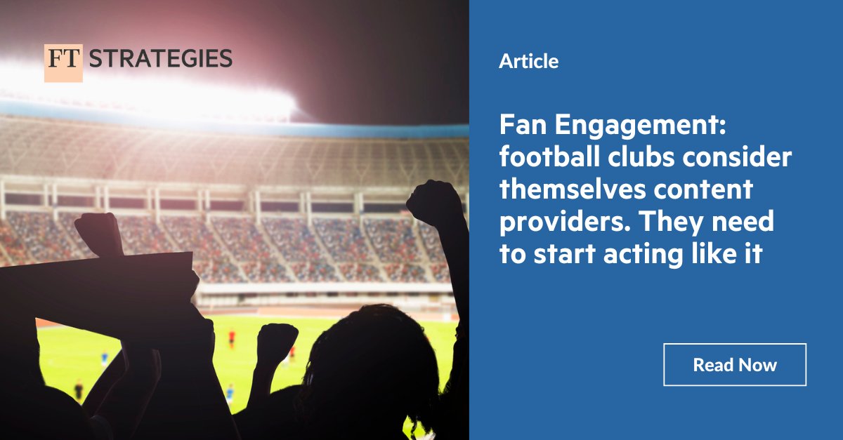 ⚽🏅 From match footage to analysis and BTS content, football clubs are increasingly investing in their digital content - but how can they continue to engage audiences as fanbases grow, become more diverse & decentralise from their local area? Learn more: eu1.hubs.ly/H08BV570