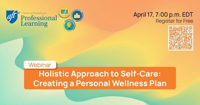 TOMORROW. Ready to thrive personally and professionally while bettering the education of America's youth?🌱💼✨Let's talk self-care at our upcoming webinar: sharemylesson.com/webinars/holis… Don't forget to explore our Wellness Community too: sharemylesson.com/community/well… @AFTunion @AFTteach