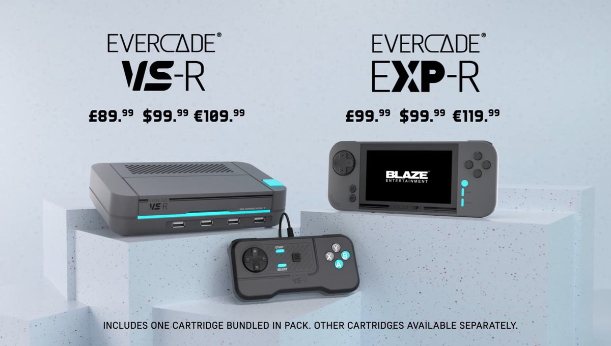 💥 New to the #evercade family 💥

New lower price 🥳

Evercade EXP R 🤩

Evercade Vs R 😲

redesigned
Remade
Replay
Redux

There never been a better time to jump into Evercade 👌

#GamersUnite
#GamingCommunity
#GamingNews
#GamingRevolution #GamingPassion #gamer #RETROGAMING #fun