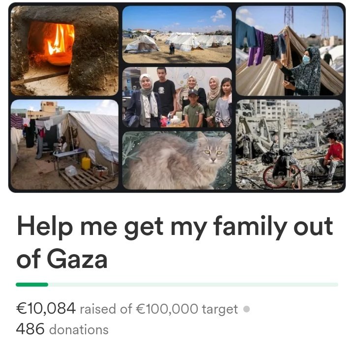 As a Palestinian from Gaza, I was born among tanks & soldiers! I lived more than 5 wars but this genocide was the most aggressive! I still have hope to survive but this won't happen without ur support. GFM:gofund.me/d83dfc56 Kofi:ko-fi.com/itslayla Plz Donate & repost🙏