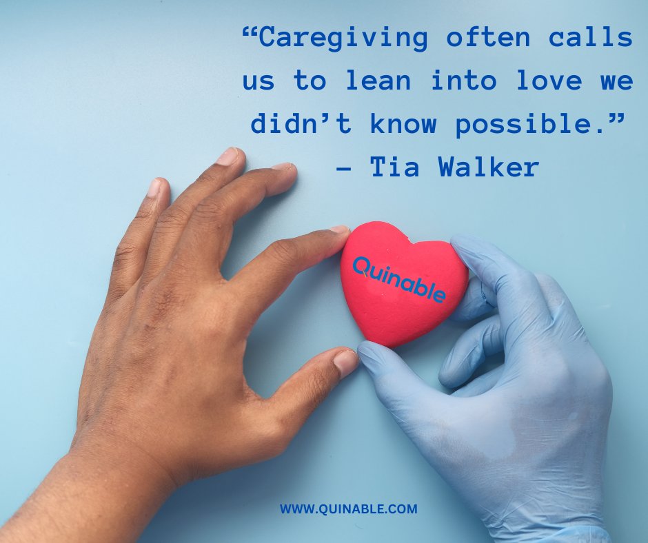 Caregiving is a profound act of love that stretches the limits of our hearts and souls. 💖 #Quinable #NurseAppreciation  #LPNjobs #CNAjobs #quinable #digitalmarketing #healthcare #StaffingSimplified #QuinableApp
