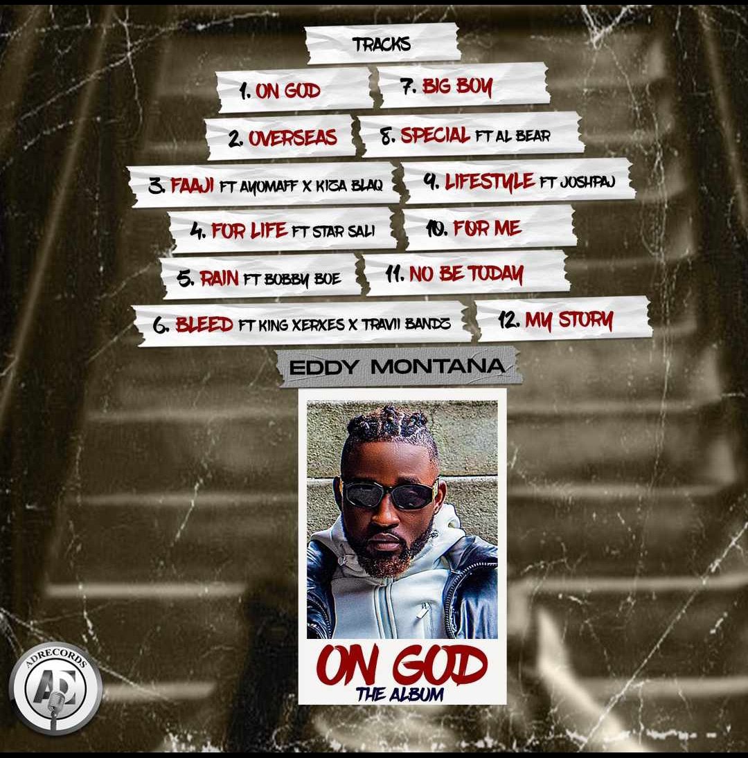 This Friday, my bro @Eddy_Montana_on dropping the On God album. Jam's mad 🔥
