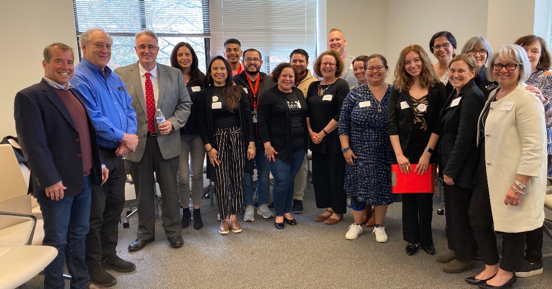 Ty to County Executive @MontCoExec & County CAO @RichMadaleno for stopping by Identity’s soon-to-be new headquarters in Gaithersburg on Friday. Everyone was excited to hear about the future home we envision for community programs and events.