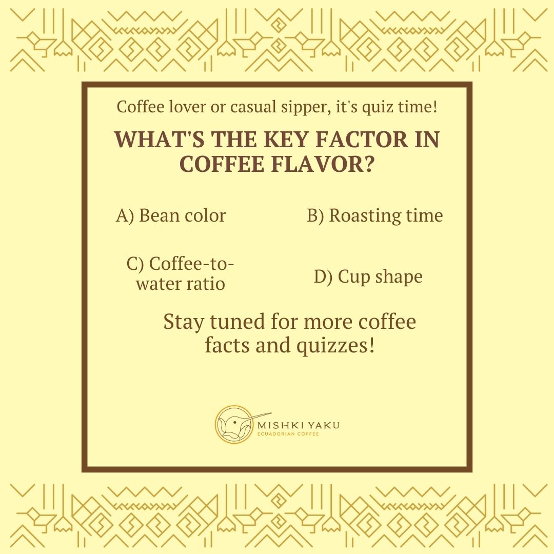 mishkiyaku1's tweet image. Share in comments the key factor in the coffee flavor.
-------

DM us for more details.
.
.
.
#MishkiYakuCoffee #specialtycoffee #keyfactor
#coffeeflavor
