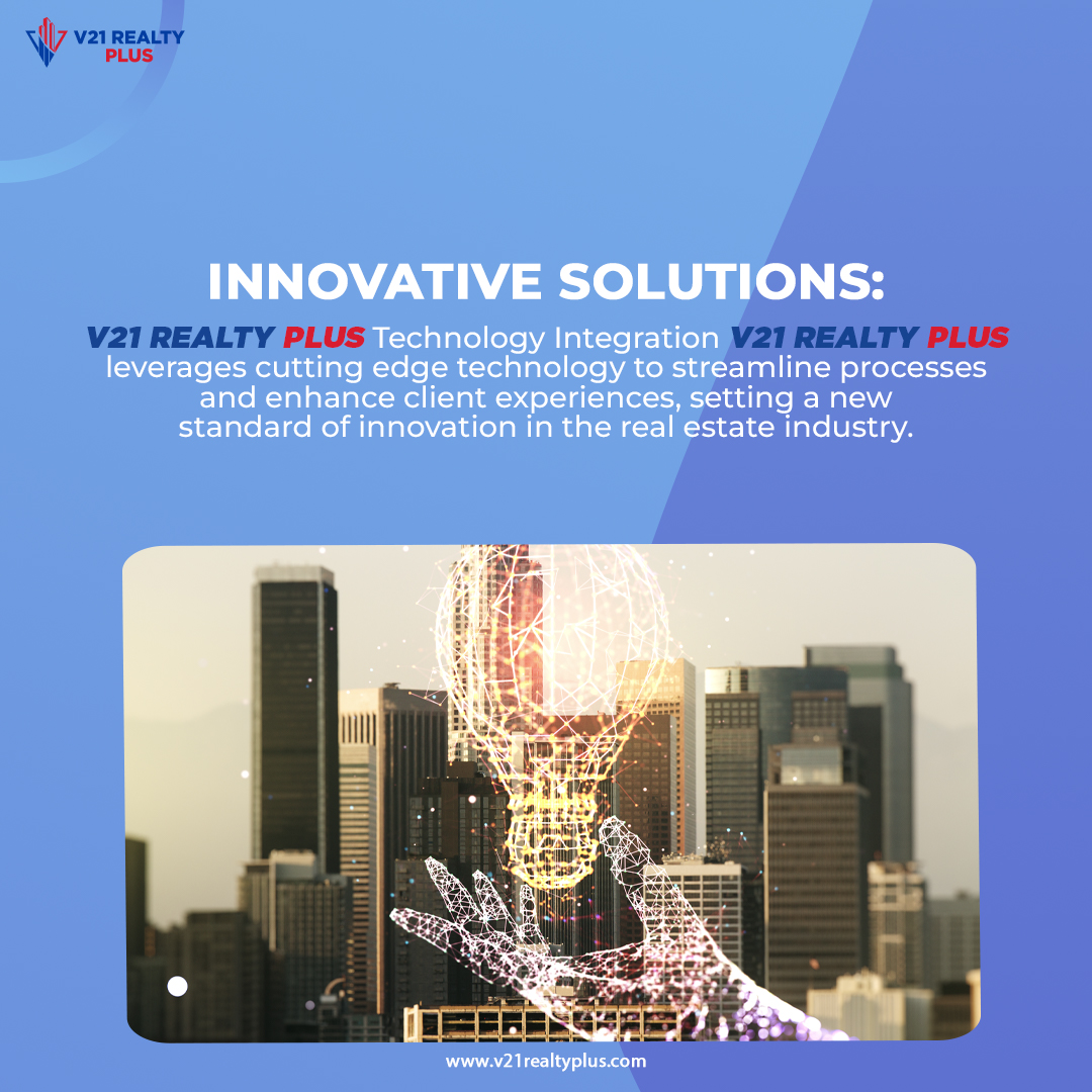 v21realtyplus's tweet photo. V21 Realty Plus's Technology Integration 🌐 V21 Realty Plus leverages cutting-edge technology to streamline processes and enhance client experiences, setting a new standard of innovation in the real estate industry. https://t.co/0JU7I5HHOl