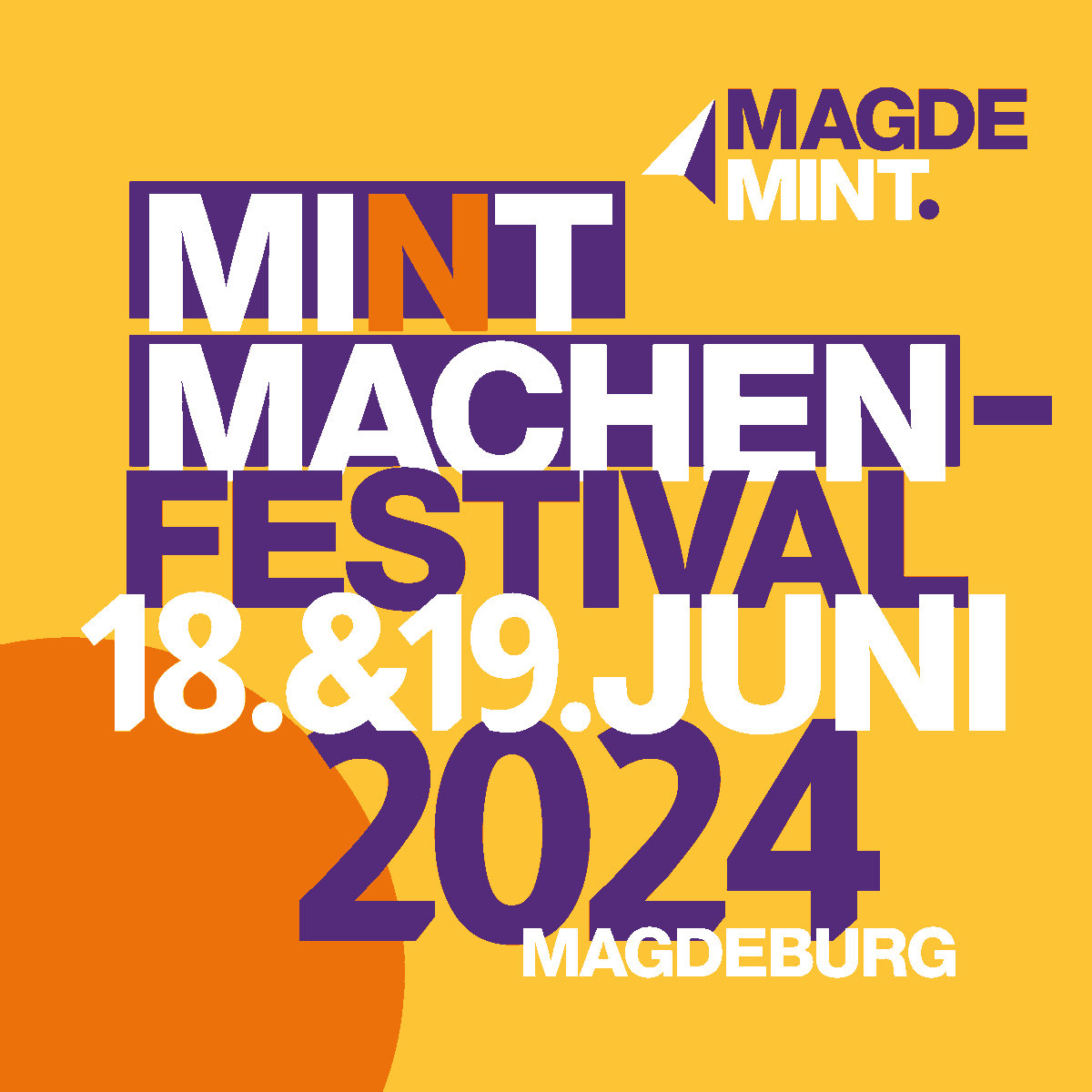 MMagdowski's tweet photo. Ihr kommt aus #Magdeburg oder Umgebung & interessiert euch für #MINT-Themen?
Dann reserviert euch schon mal den 18./19.06. (Dienstag und Mittwoch) im Kalender, denn dort findet das diesjährige #MINTmachen-Festival von #MagdeMINT in der @FestungMark statt.
https://t.co/r6pEqjy9iV https://t.co/q3C5IM3Bvh