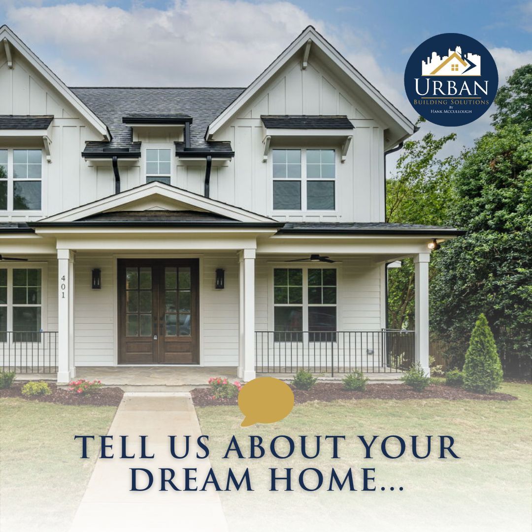 At Urban Building Solutions, we strive to bring your custom home dreams to life! We would love to hear what our friends and followers are looking for in a home. Reply below! ⬇️

#UrbanBuildingSolutions #CustomBuilds #CustomHomes #RaleighNC #FivePointsRaleigh #ITBRaleigh