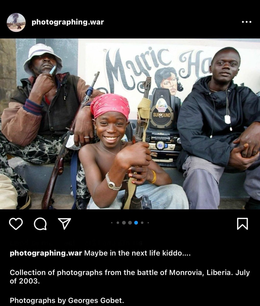 africanruss's tweet image. 14 years of civil war and some Liberians have the nerves to say “You can’t blame the war”
There are still damages being done after 20 years! Until we can acknowledge that, we will continue to be the center of our own downfall.