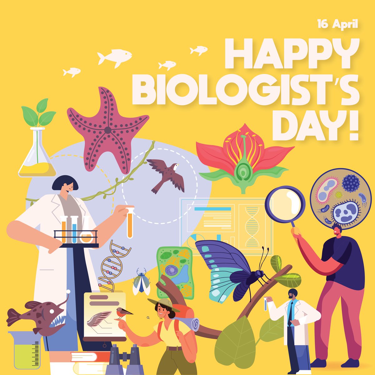 eGLankara's tweet photo. 🌿 Biyologlar Gününüz Kutlu Olsun! 🎉
Dünya üzerindeki yaşamın güzelliğini keşfetmeye, öğrenmeye ve korumaya devam edelim! 🌎🔬
🌿🔬 Celebrating Biologist's Day! 🎉
Let's continue to explore, learn, and protect the beauty of life on Earth! 🌎🔬
#BiologistsDay https://t.co/zMjIGAF1on