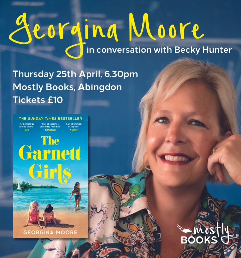 📢 Book Event Meet @Publicitybooks on Thursday 25th April for a conversation with Becky Hunter and book signing. 📍 MOSTLY BOOKS, 36 Stert Street, Abingdon Oxon OX14 3JP ⏲ 6.30pm 🎟️ mostly-books.co.uk/event/georgina…
