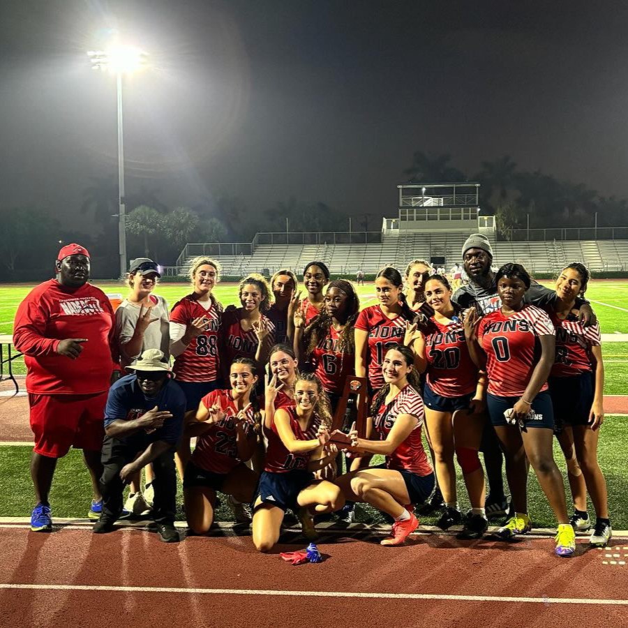 On Thursday, 4/11, our VR Girls Flag Football team claimed the FHSAA 1A District title! Congrats to our Lions for making history as this is the first Flag Football district title for CMCP. Next up they take on Posnack in the Regional Quarterfinals @ home on 4/17 @ 5 PM. Go Lions!