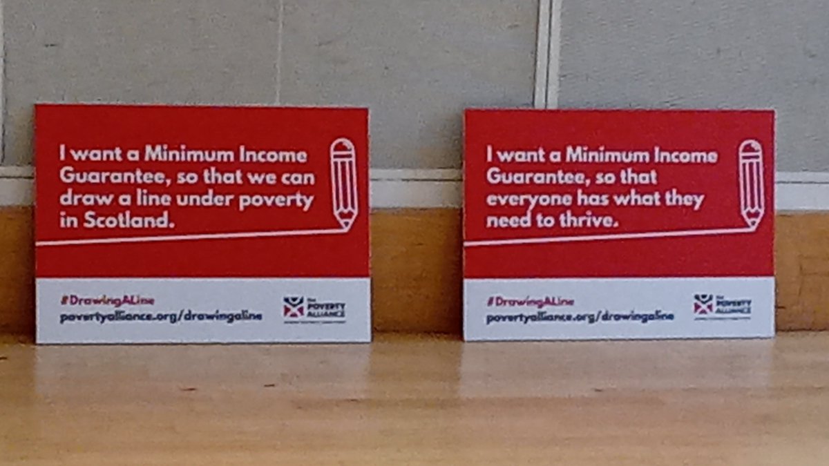 PovertyAlliance's tweet photo. The 5th of our #MinimumIncomeGuarantee seminars, supported by @finan_fairness, gets underway.
What powers does @scotparl need to make #MIG a reality?
#DrawingALine https://t.co/mXgwMIa3XZ