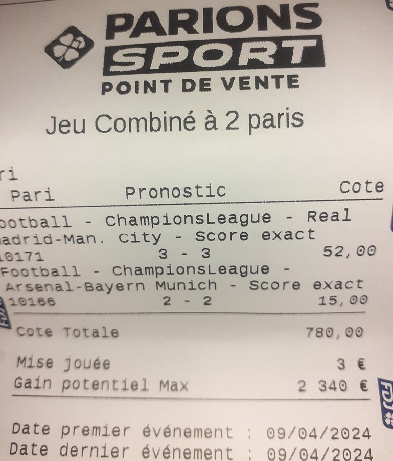Pronosoft's tweet photo. Bravo à Crismars45 qui passe deux scores exacts sur la dernière journée de Ligue des Champions ! 🤯
À retrouver dans la rubrique #TopTickets #TeamParieur https://t.co/rMm8l5Vdvf https://t.co/qmf4bZckU8