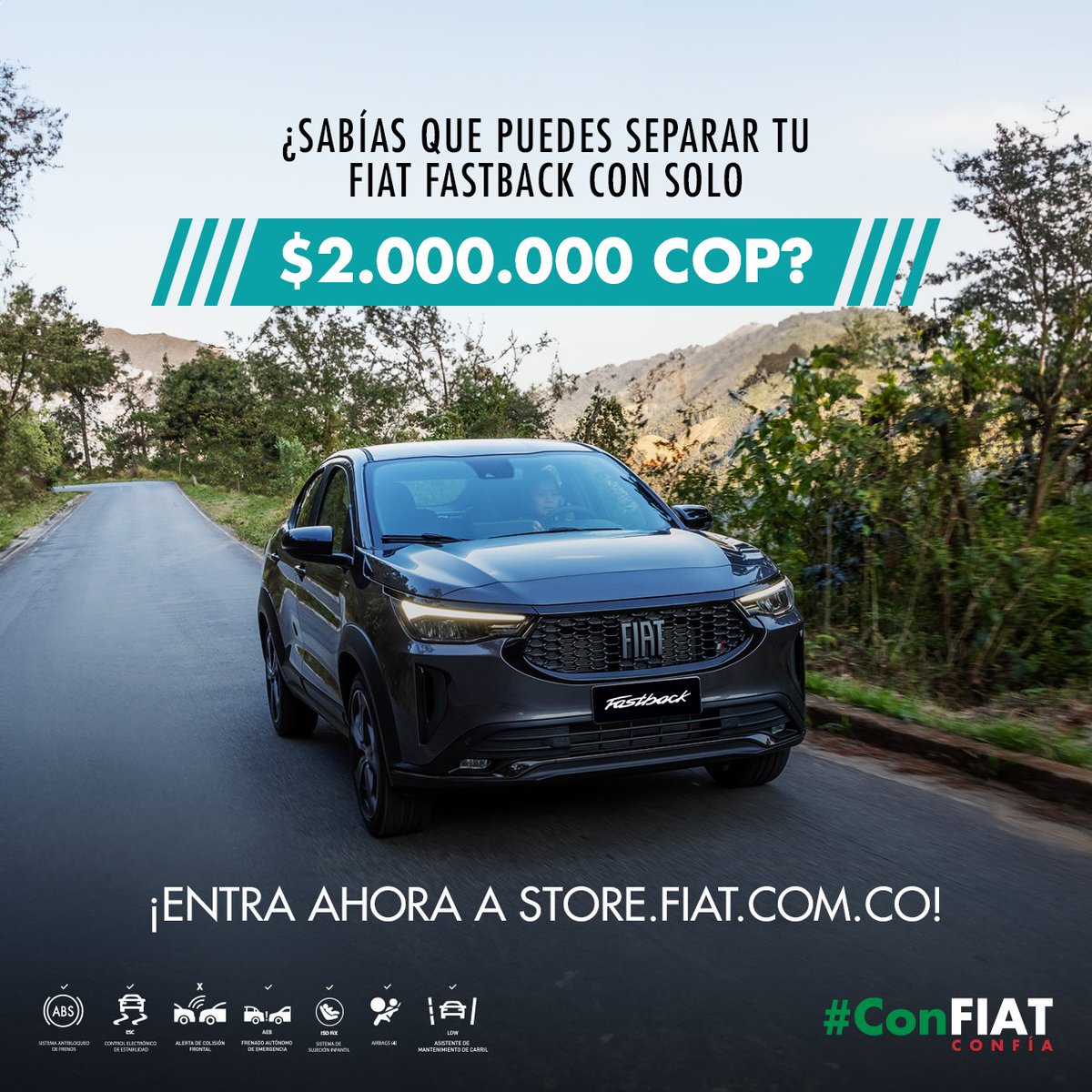 Fiat Colombia tweet media
