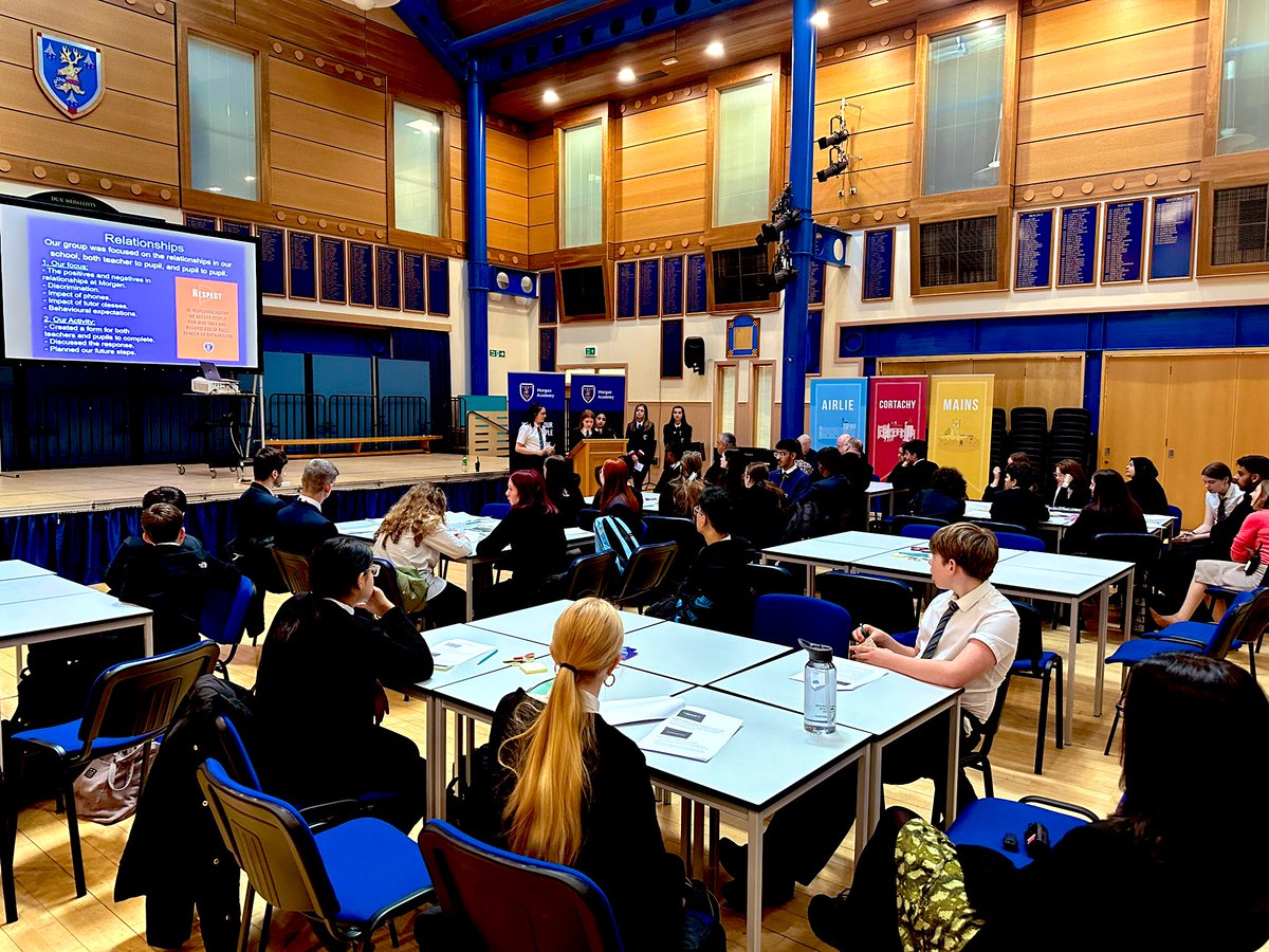 morganacademy1's tweet image. Morgan Learner Participation Summit 2024. Student leaders came together to share, discuss, question &amp;amp; engage in our school improvement. Thanks to our guests for listening, supporting and challenging our thinking. @CYPCS @ElaineKerridge1 #ehdreamaffybig #ifitanogoinrightehlsoartit