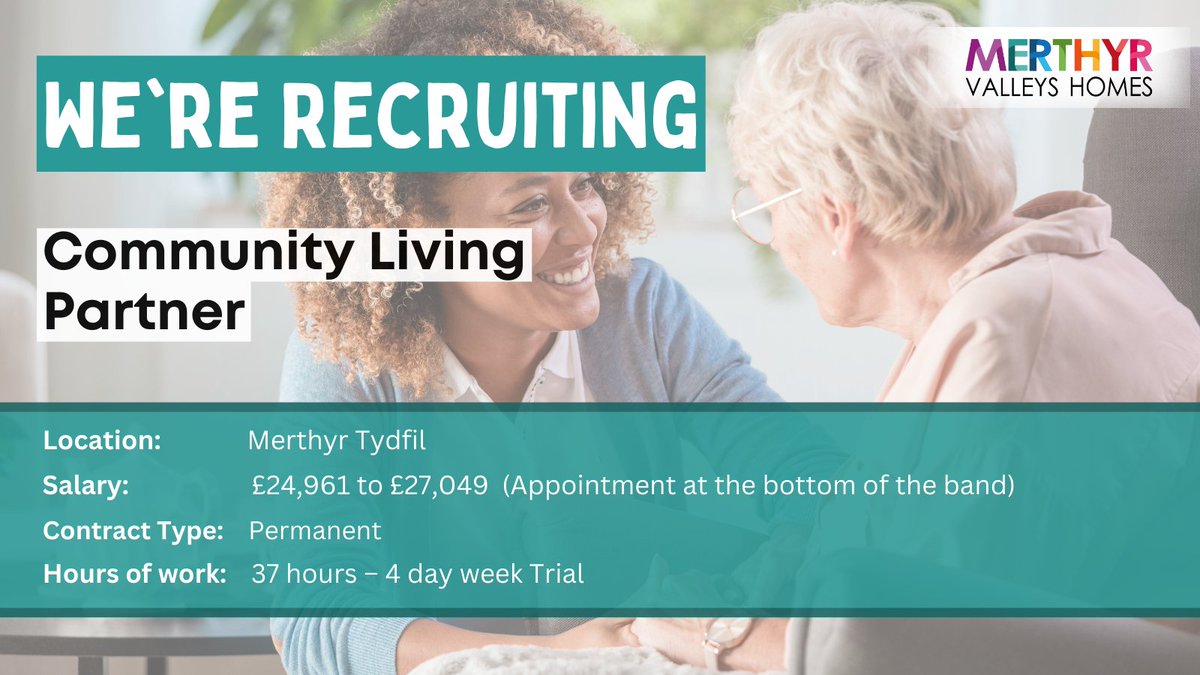 MerthyrVH's tweet photo. Are you passionate about helping and supporting people older people to live independently? If so, we would love you to come and join our amazing mutual!
You'll find all the details you need to apply here -  https://t.co/PL3e3TYxcR https://t.co/Liz1p1X2Tk