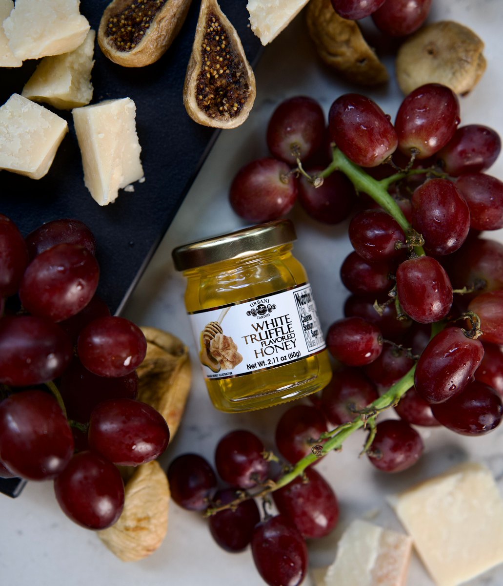 UrbaniTruffles's tweet photo. Take your charcuterie board to the next level with our exquisite Truffle Honey. Infused with the rich, earthy flavors of truffles, our honey adds a touch of sophistication and depth to every bite. Don't settle for ordinary, order our truffle honey!

#trufflelover #trufflehoney https://t.co/unSSAuQgGd