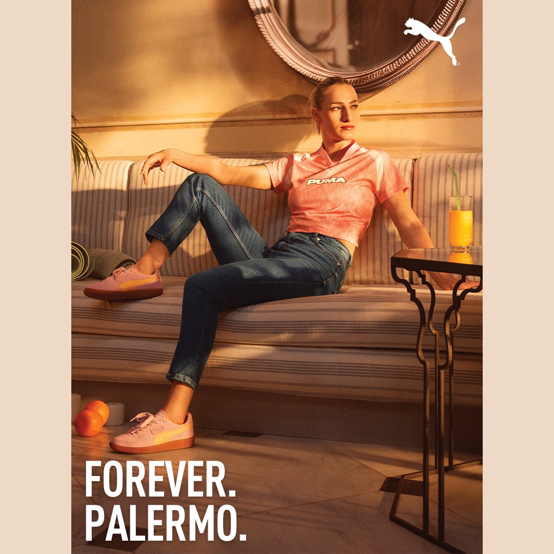 Hayatı dolce vita tarzı yaşamaya hazır mısın? Bir İtalyan klasiği #PUMAPalermo.​ #PUMA #Palermo