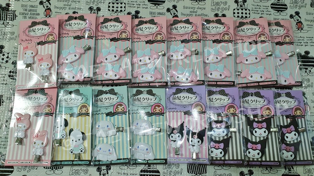 กิ๊บ Sanrio พร้อมส่งลงขายวันพฤ 2ทุ่มจัดส่งศ.-ส.ค่ะ
—  คิตตี้ 260 ฿ ส่งฟรี
— ลายอื่น 230 ฿ ส่งฟรี

#ตลาดนัดsanrio #ตลาดนัดซานริโอ้ #หิ้วsanrio #sanrio #รับหิ้วsanrio #รับหิ้วญี่ปุ่น #พรีออเดอร์ญี่ปุ่น #พร้อมส่งซานริโอ้ #ตลาดนัดNCT  #ตลาดนัดRIIZE #ตลาดนัดสวนแครอท #ตลาดนัดสมบัติ