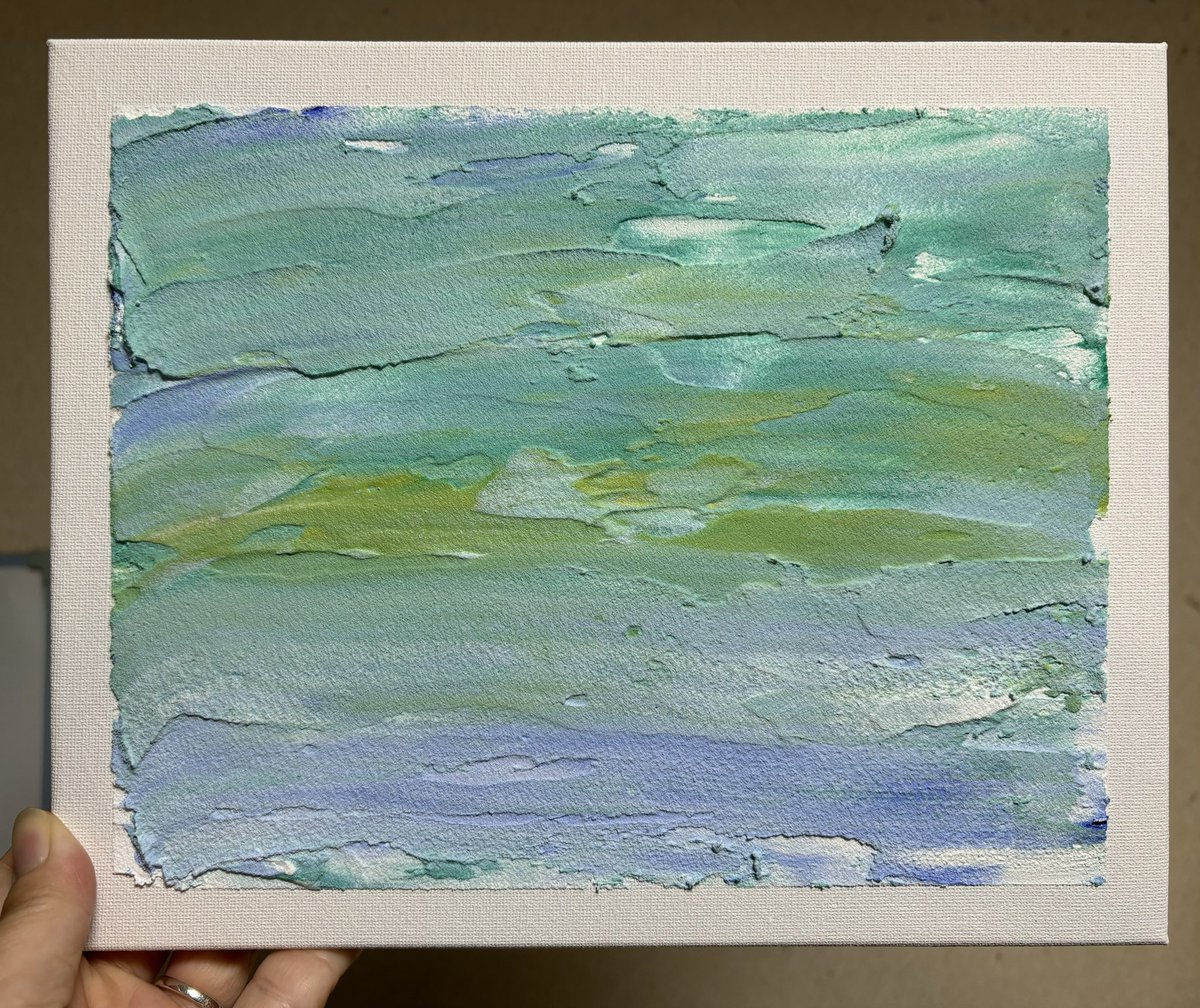 kth_ftbs's tweet photo. #テクスチャーアート
何も考えずに感覚だけでやってるのはいいのでしょうか？？

 #アクリル画
 #アート好きな方と繋がりたい
 #抽象画 
 #夢はでっかく将来個展やりたい https://t.co/NbrzxMOwOx