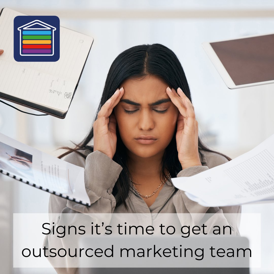 Two common signs it's time to get an outsourced marketing team: 

😖 The in-house team is becoming overwhelmed  
😢 Campaigns aren't being run properly  

Time to #outsource your #marketing? Call us on 01903 686858 to find out how we can help 😊
