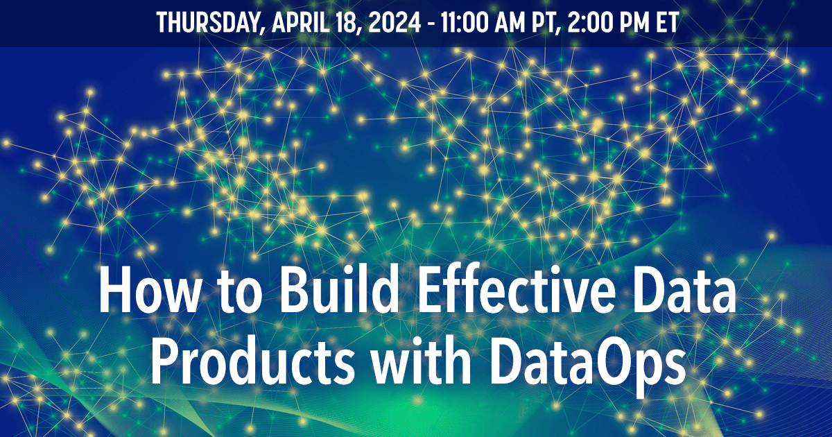 Elevate your data game! Join us on April 18th for a deep dive into cutting-edge data architecture and management strategies. Don't miss out on this opportunity to stay ahead of the curve. Sign up today! #DataOps #DataFabric dbta.com/Webinars/round…