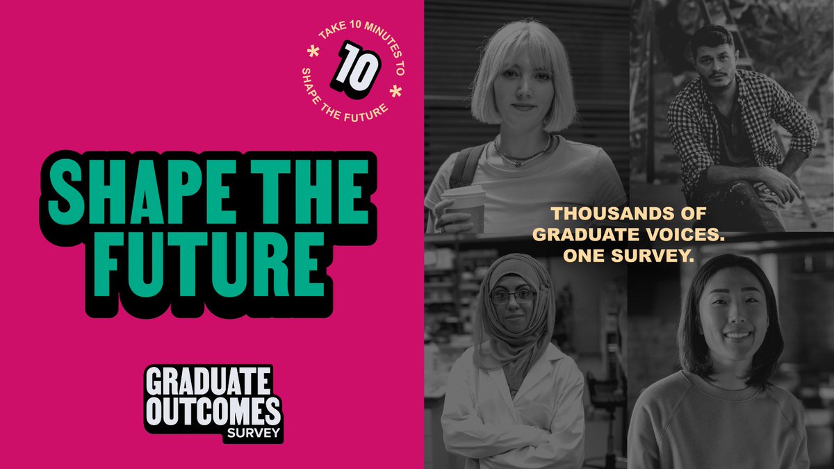 Calling recent @derbyuni graduates! 15 months after you complete your course with us, you’ll receive the #GraduateOutcomes survey via email. Be part of the picture of education today! 🎓 Find out more 👉ow.ly/fUwc50RgTl8 @DerbyUniAlumni
