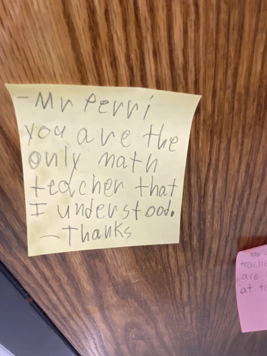 mrjdperri's tweet photo. Positive affirmations on my classroom door this morning from students. #Gratitude #thisiswhyiteach https://t.co/4ANlyNOEER