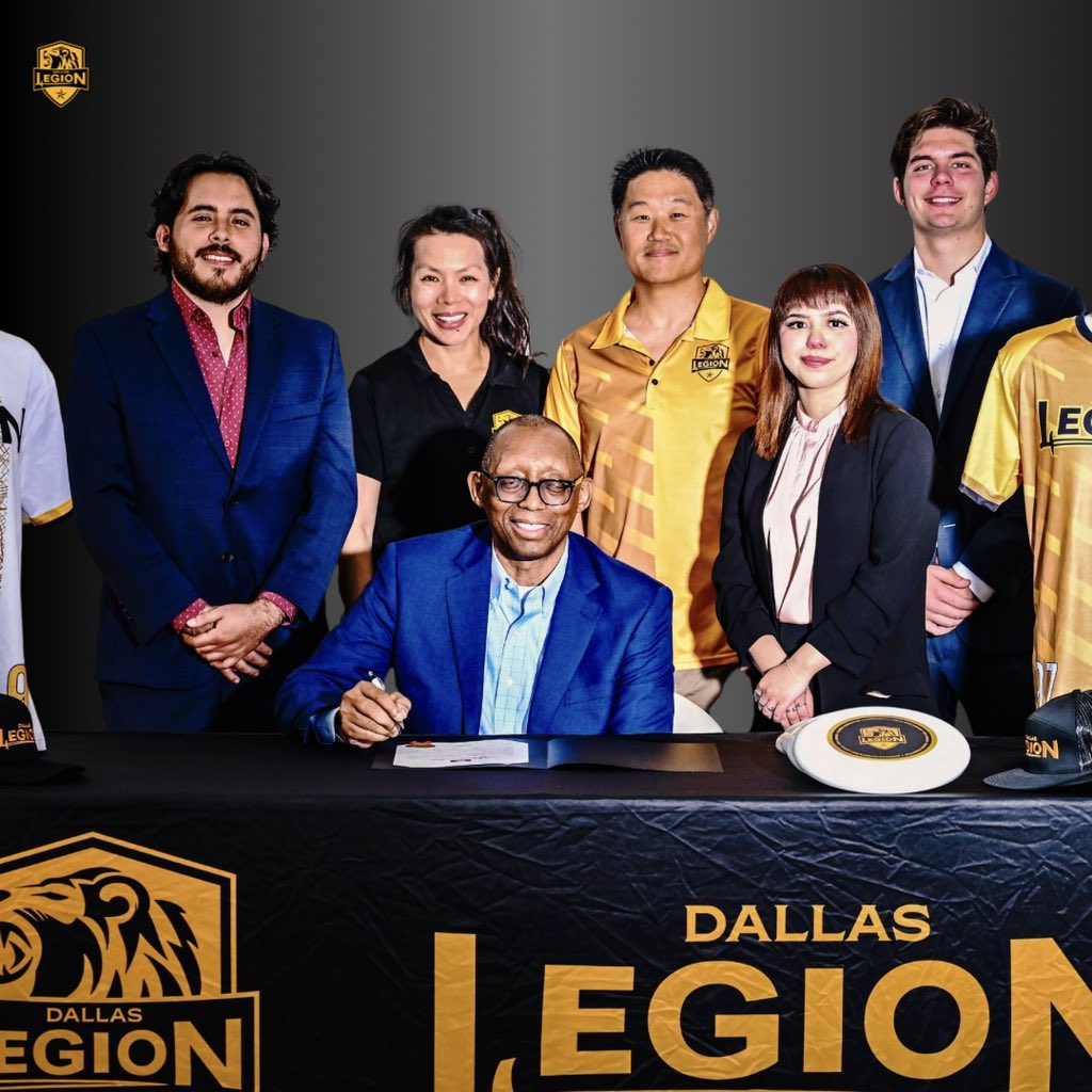 Dallas Legion proudly welcomes Mr. Roman Jackson, one of our top sponsors, into the Legion family. 🦁