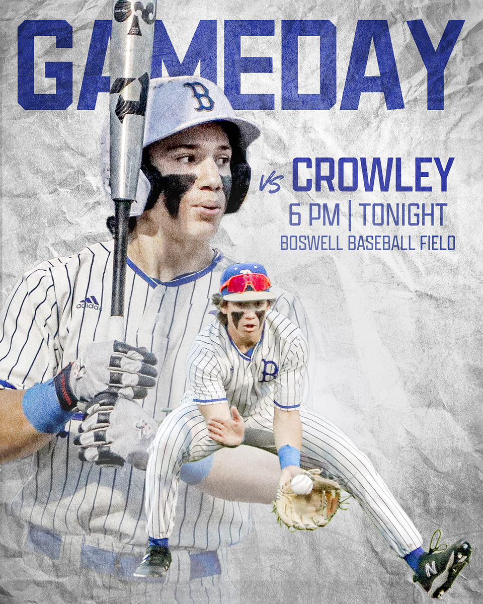 Pioneers look to continue their streak tonight against Crowley! Let's GO Bos! @BaseballBoswell vs Crowley 6 pm at @boswellhs boswellathletics.com