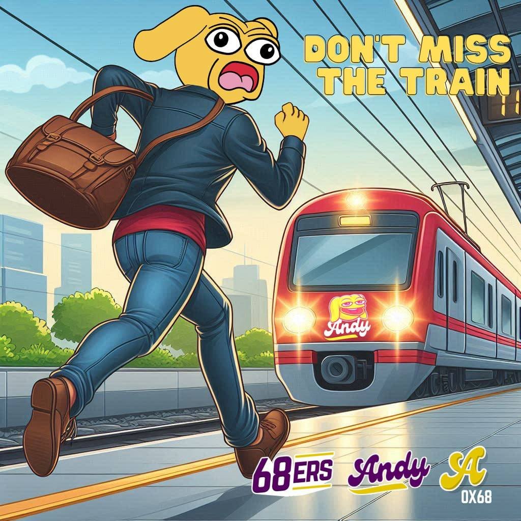 Don’t miss the $ANDY train, where the final destination is financial freedom #ETH