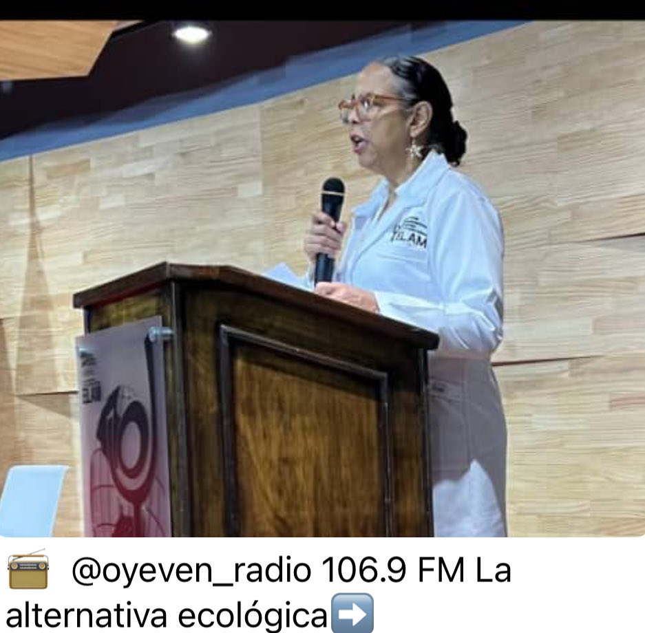 #Ahora Desde la Radio 106.9 FM la Dra. Marisela Bermúdez transmite detalles del #17Aniversario de la @elam_ve recordando esos lazos de Cuba y Venezuela por las oportunidades a las y los jóvenes de formarse como profesionales de la medicina.